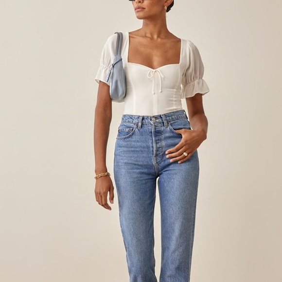 Reformation Delevan Top Gossamer - Picture 2 of 6